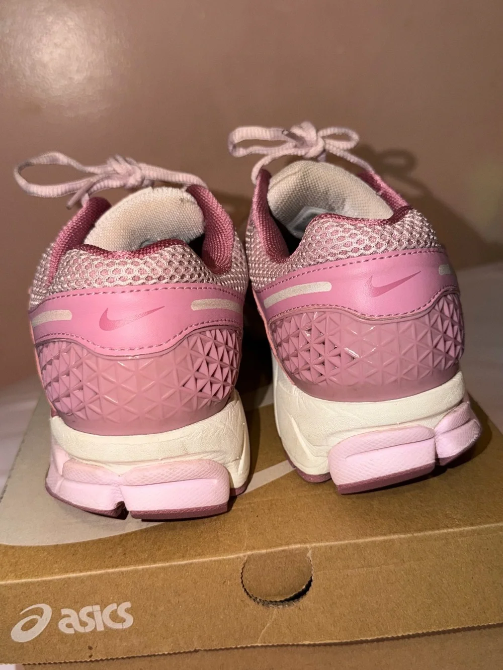 Nike Pink Mesh Athletic Shoes